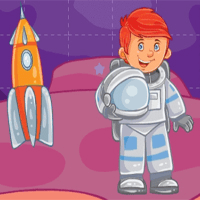 Astronaut In Maze